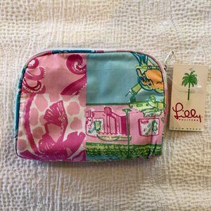 Lily Pulitzer Cosmetic Zipper Bag Vintage